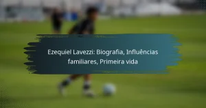 Ezequiel Lavezzi: Biografia, Influências familiares, Primeira vida